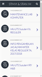 Mobile Screenshot of aim.stmik-im.ac.id