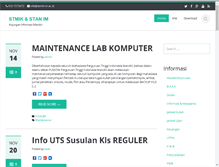 Tablet Screenshot of aim.stmik-im.ac.id